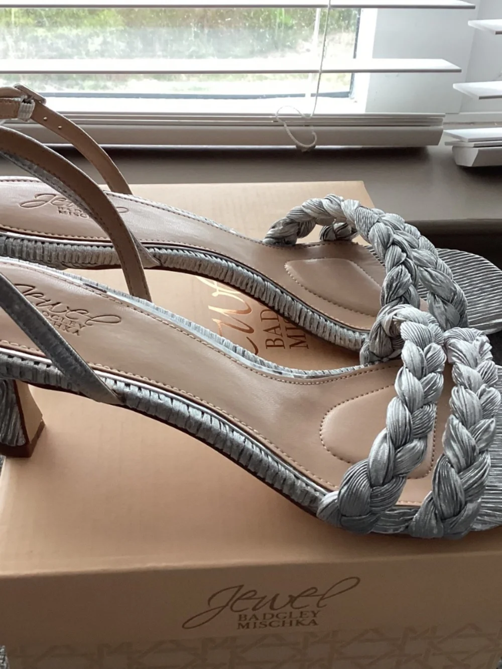 Jewel Badgley Mischka Sharon Slingback Sandal (Women) - Picture 6 of 16